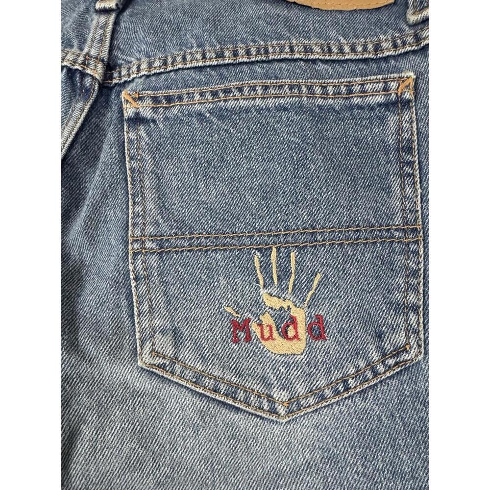 Original MUDD cropped Jeans Size 9 Vintage 90s Y2K style432764 women - Picture 7 of 9